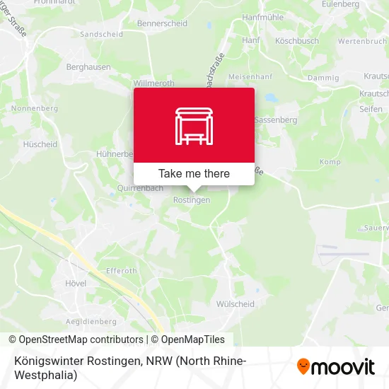 Карта Königswinter Rostingen
