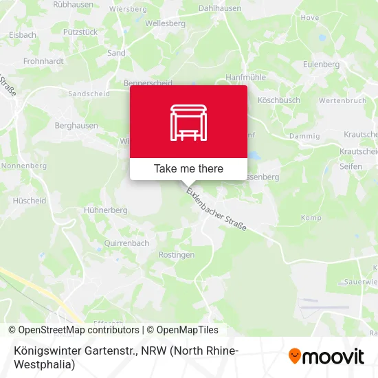 Карта Königswinter Gartenstr.