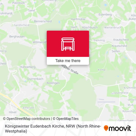 Карта Königswinter Eudenbach Kirche