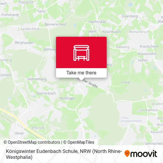 Карта Königswinter Eudenbach Schule