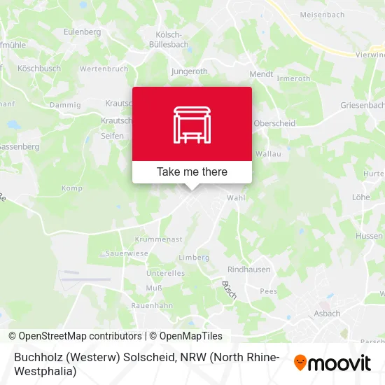 Карта Buchholz (Westerw) Solscheid