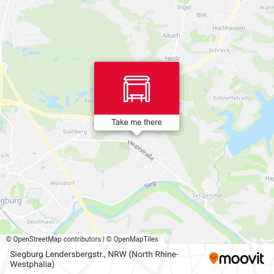 Siegburg Lendersbergstr. map