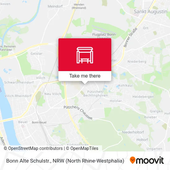 Карта Bonn Alte Schulstr.