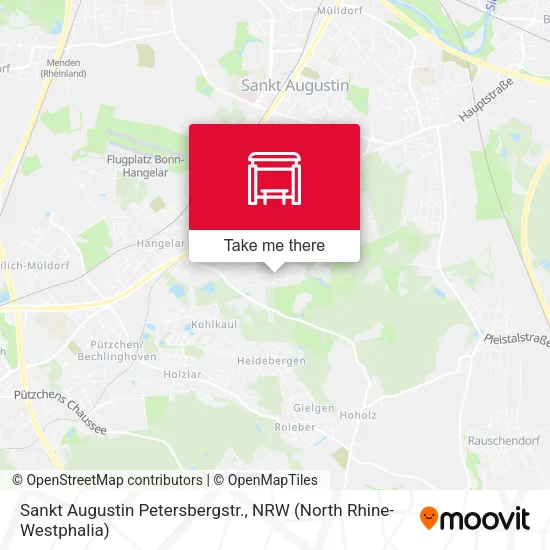 Карта Sankt Augustin Petersbergstr.