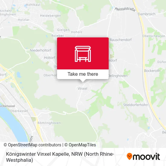 Карта Königswinter Vinxel Kapelle