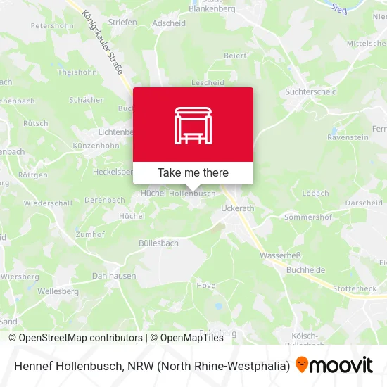 Карта Hennef Hollenbusch
