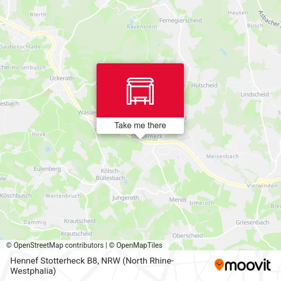 Карта Hennef Stotterheck B8