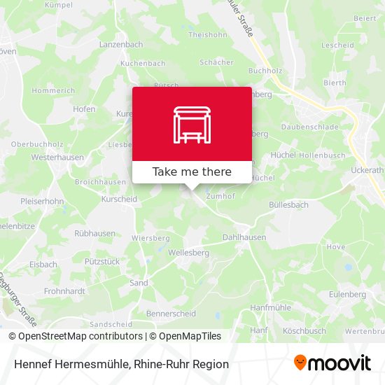 Hennef Hermesmühle map