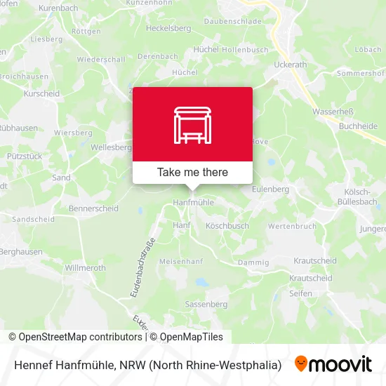 Карта Hennef Hanfmühle