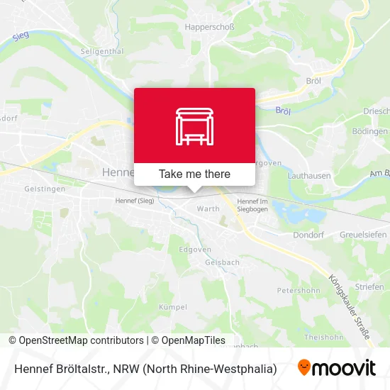 Карта Hennef Bröltalstr.
