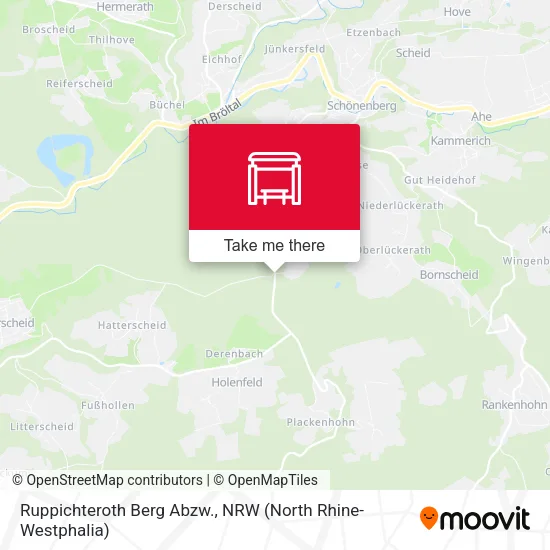 Карта Ruppichteroth Berg Abzw.