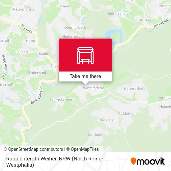 Карта Ruppichteroth Weiher