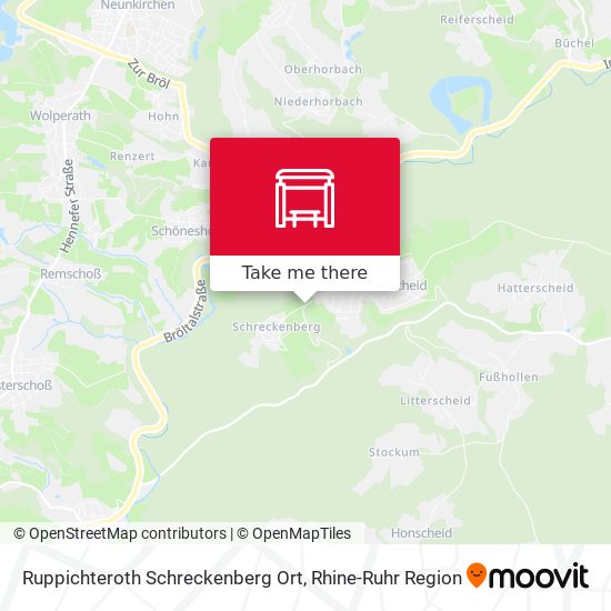 Ruppichteroth Schreckenberg Ort map