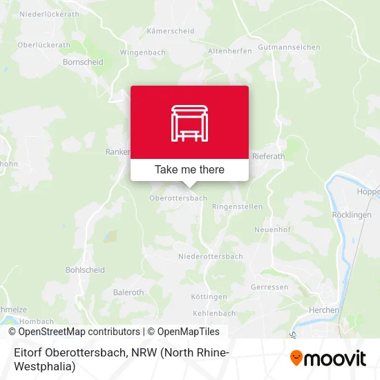 Eitorf Oberottersbach map