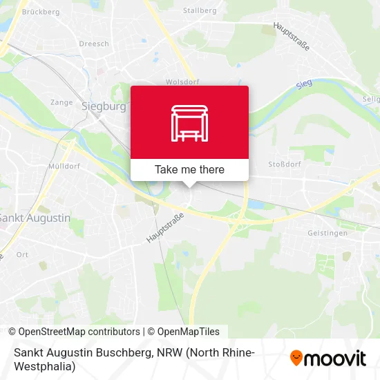 Карта Sankt Augustin Buschberg