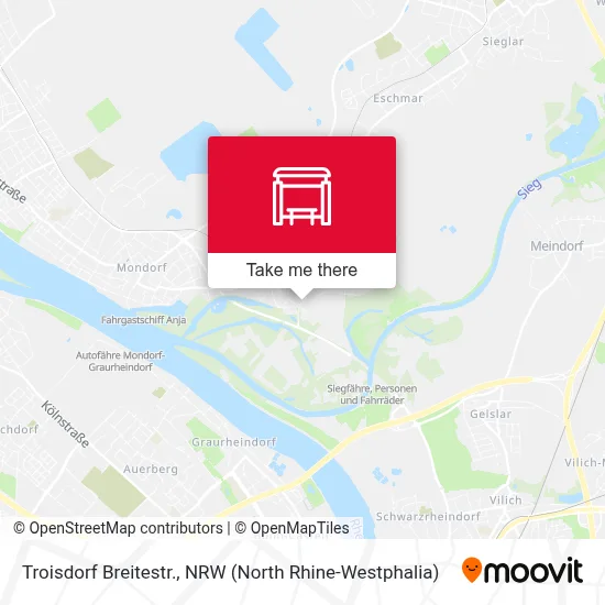 Troisdorf Breitestr. map