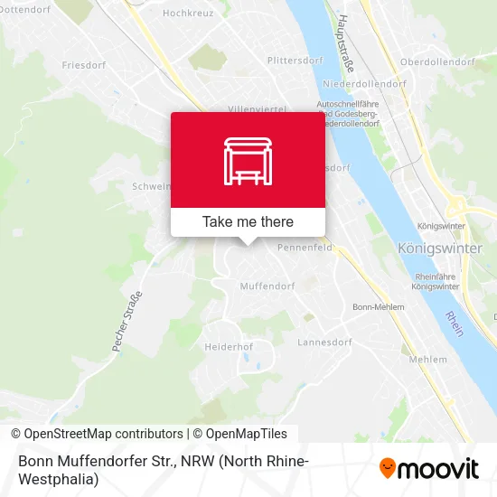 Карта Bonn Muffendorfer Str.