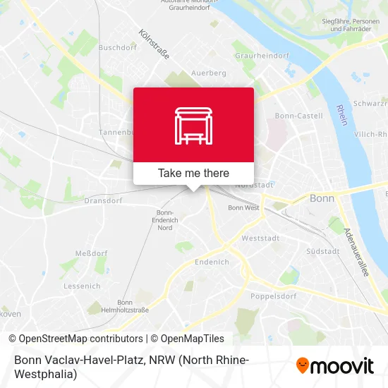 Карта Bonn Vaclav-Havel-Platz