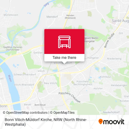 Bonn Vilich-Müldorf Kirche map