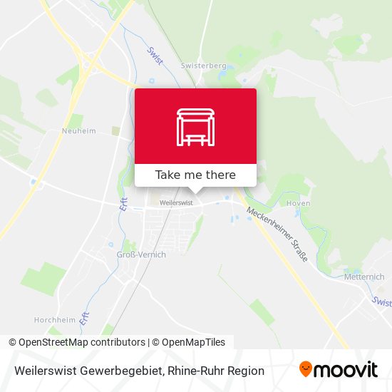 Weilerswist Gewerbegebiet map
