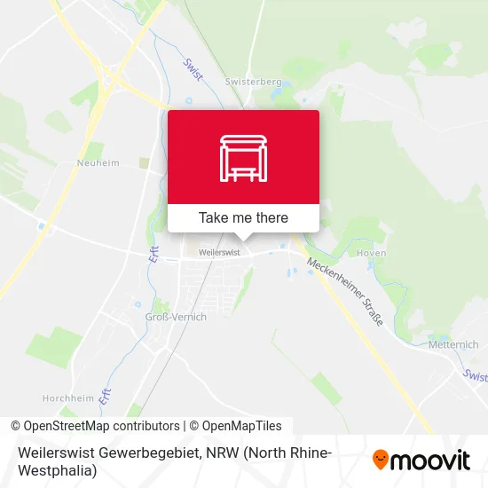 Weilerswist Gewerbegebiet map