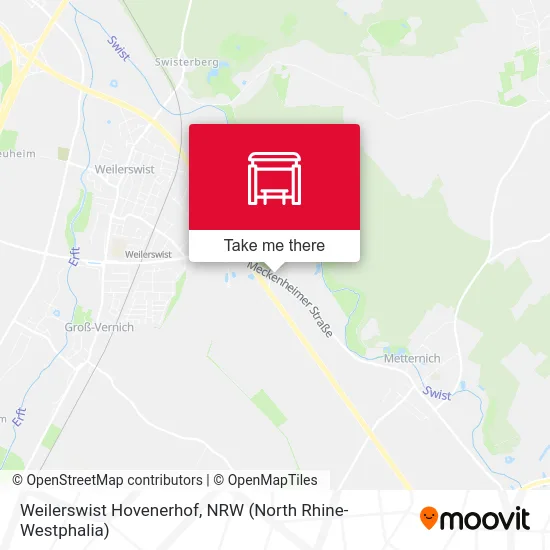 Weilerswist Hovenerhof map