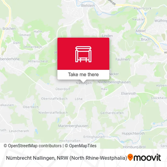 Nümbrecht Nallingen map