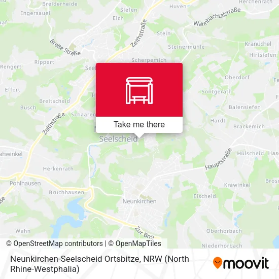 Карта Neunkirchen-Seelscheid Ortsbitze