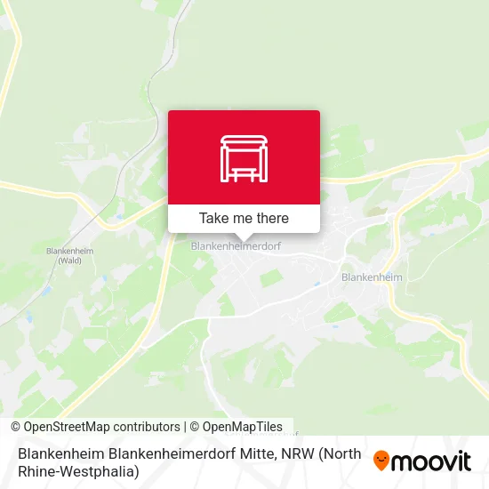 Карта Blankenheim Blankenheimerdorf Mitte