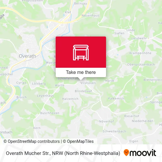 Карта Overath Mucher Str.