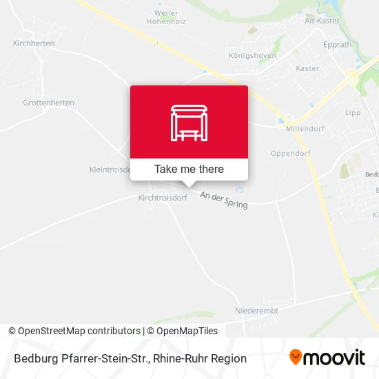 Карта Bedburg Pfarrer-Stein-Str.