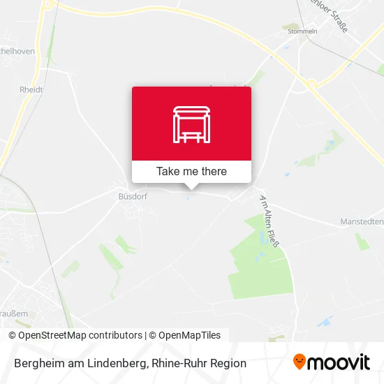 Карта Bergheim am Lindenberg