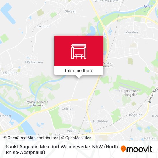 Карта Sankt Augustin Meindorf Wasserwerke