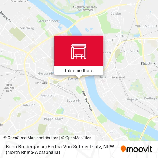 Карта Bonn Brüdergasse / Bertha-Von-Suttner-Platz