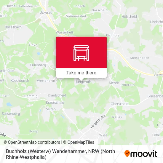 Карта Buchholz (Westerw) Wendehammer