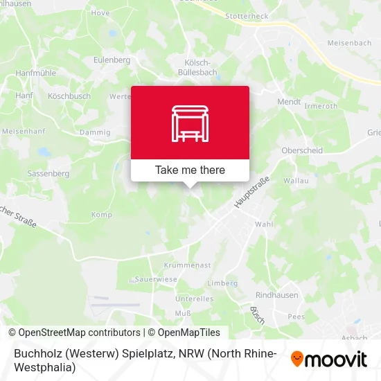 Карта Buchholz (Westerw) Spielplatz