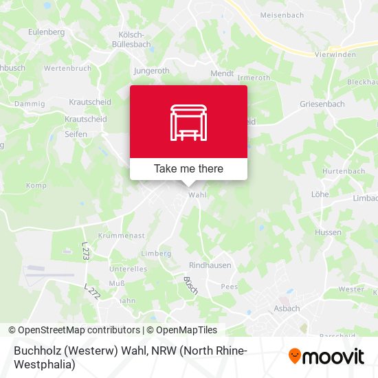Buchholz (Westerw) Wahl map