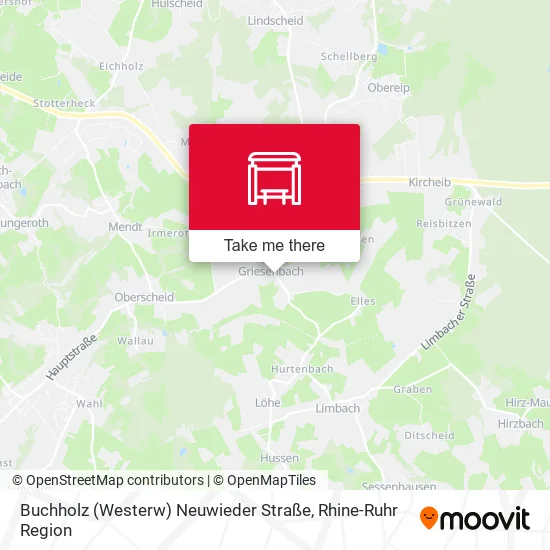 Карта Buchholz (Westerw) Neuwieder Straße