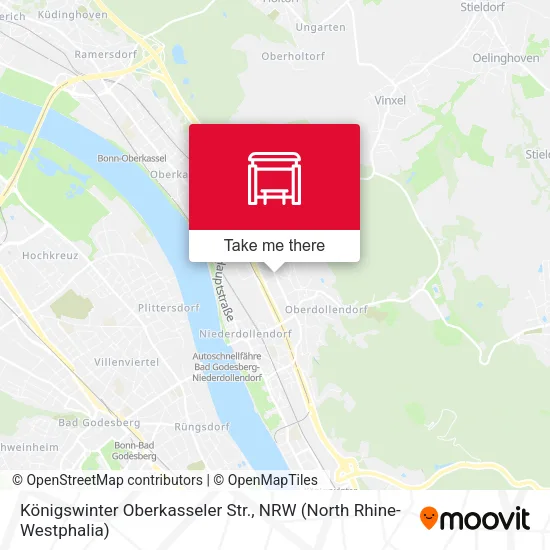 Карта Königswinter Oberkasseler Str.