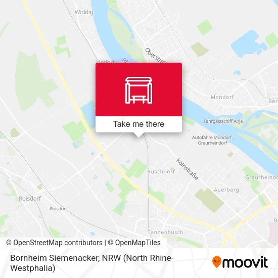 Карта Bornheim Siemenacker