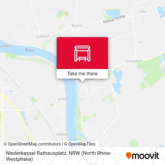 Карта Niederkassel Rathausplatz