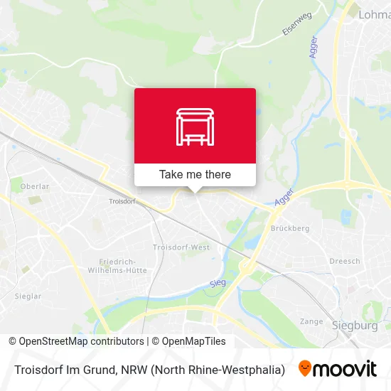 Troisdorf Im Grund map