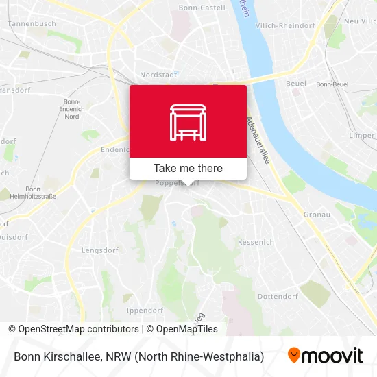 Карта Bonn Kirschallee