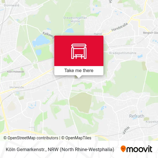 Köln Gemarkenstr. map