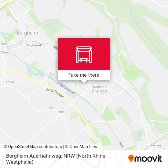 Bergheim Auerhahnweg map
