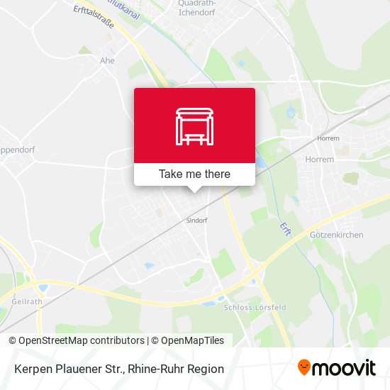 Карта Kerpen Plauener Str.
