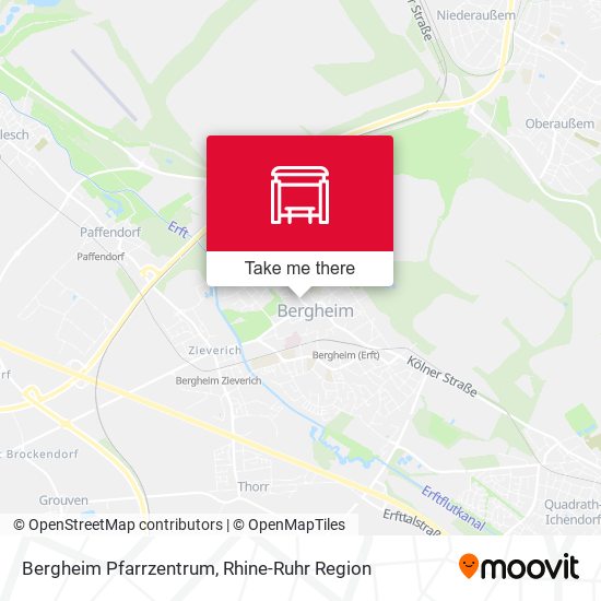 Bergheim Pfarrzentrum map