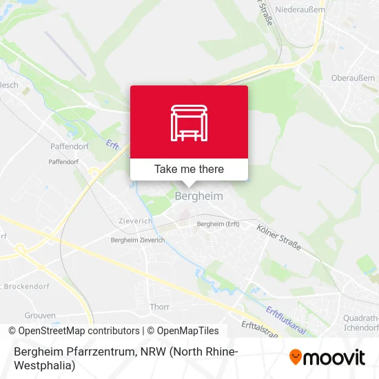 Bergheim Pfarrzentrum map