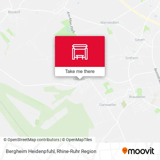 Карта Bergheim Heidenpfuhl