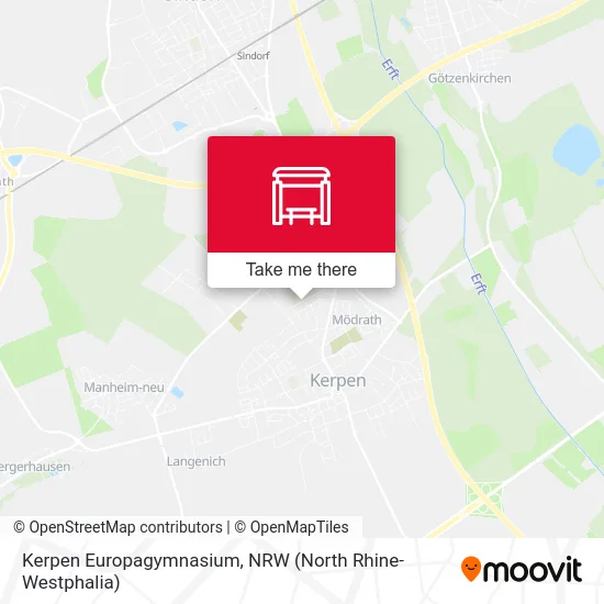 Kerpen Europagymnasium map